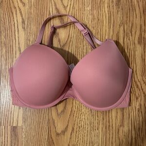 PINK Padded Bra 32DD Everywhere Push Up Pink
